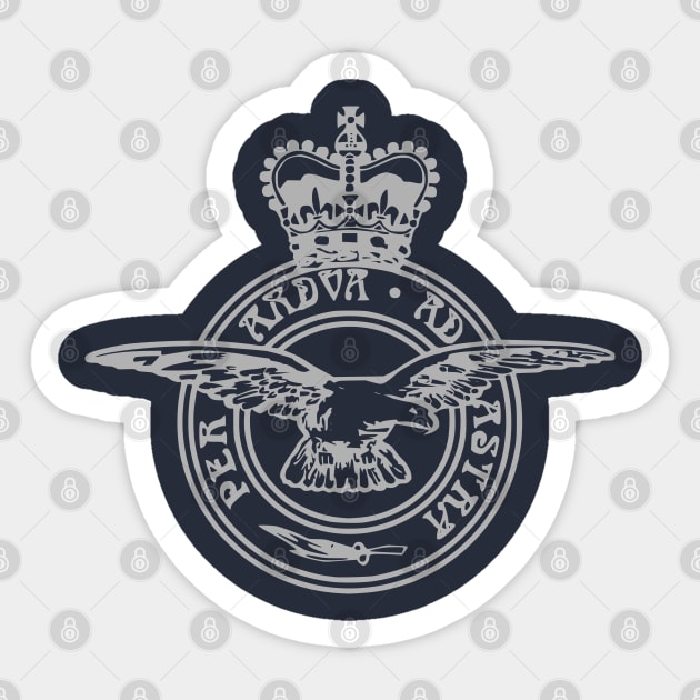 RAF BADGE Sticker by bumblethebee